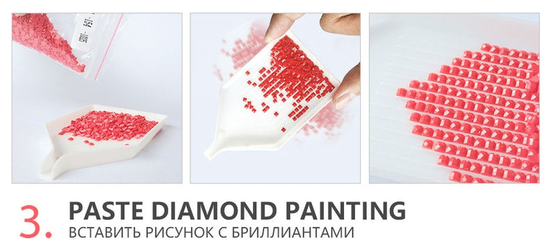 5D DIY Diamond Painting Kit Full Drill Square Mosaic Art Picture Rhinestones - KiwisLove
