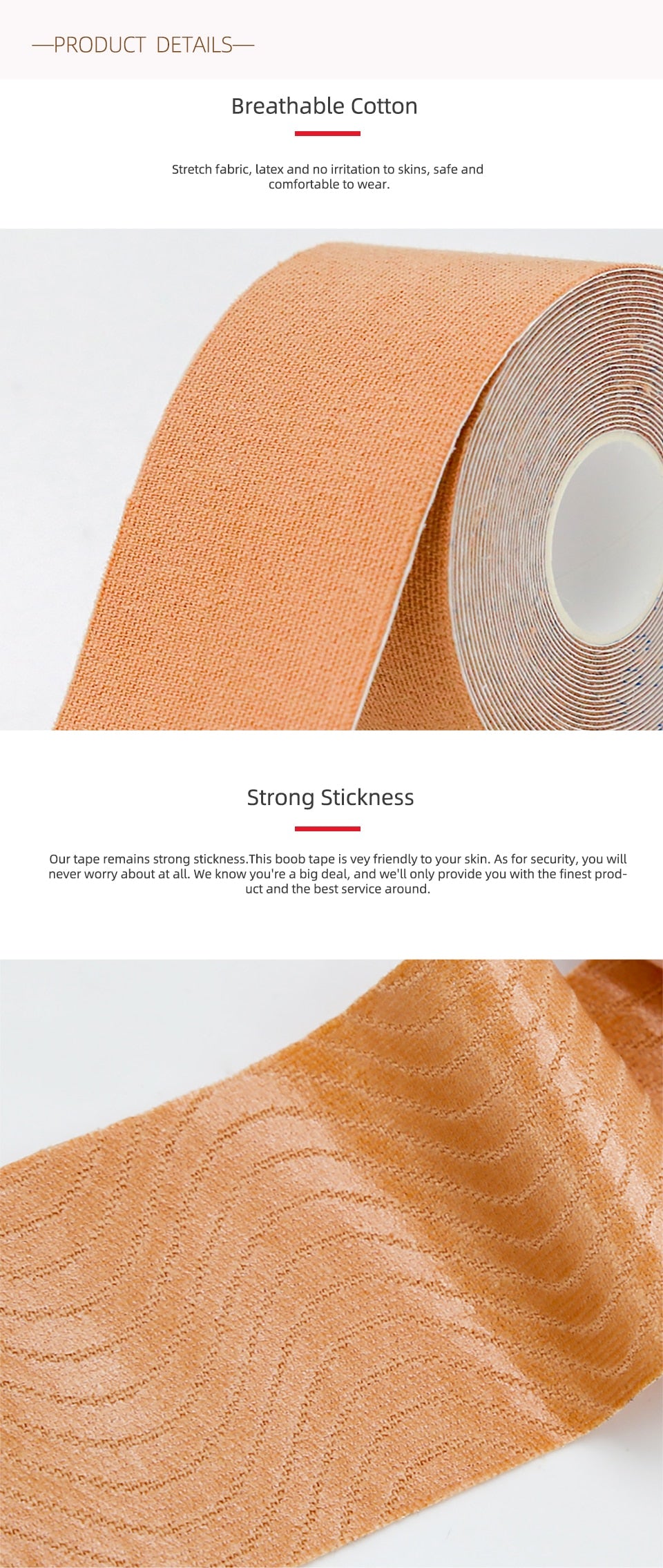 Kindmax Boob Tape Rolls Breast Lift Adhensive Tape Lift Up Invisible Bra Tape, Push up Sexy Backless Tapes kinesio Women Lady 5M - KiwisLove