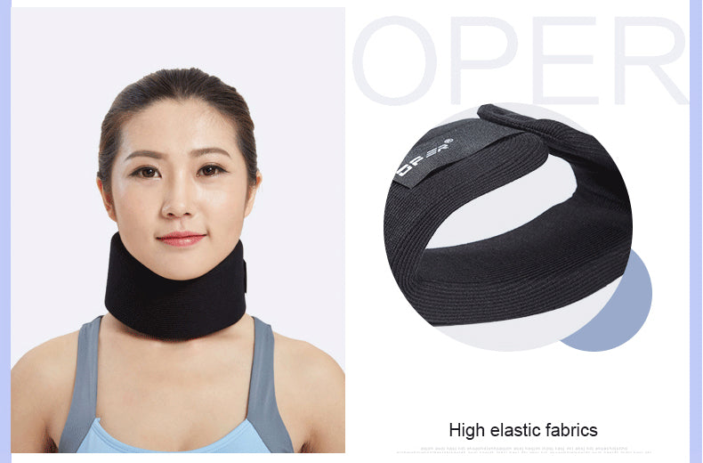 OPER Adjustable Neck Brace Support Sponge Cervical Collar Stiff - KiwisLove