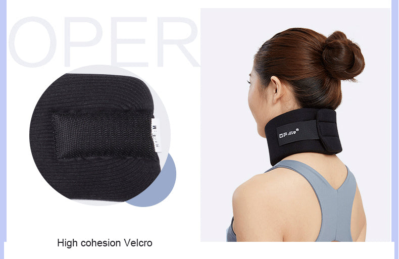 OPER Adjustable Neck Brace Support Sponge Cervical Collar Stiff - KiwisLove