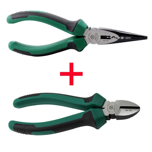 LAOA Multifunction Cutting Pliers Long Nose Pliers Diagonal cable Pliers - KiwisLove