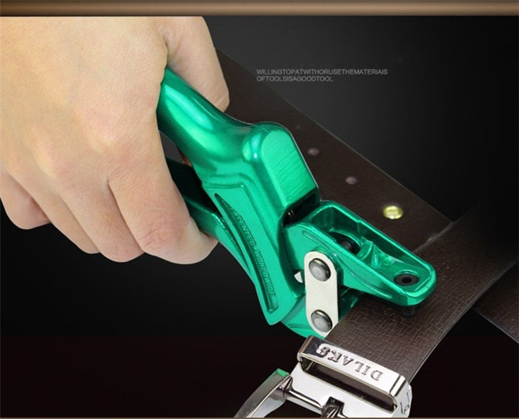 LAOA Multi-fonction Leather Punch Pliers Aluminium alloy Eyelet Puncher - KiwisLove