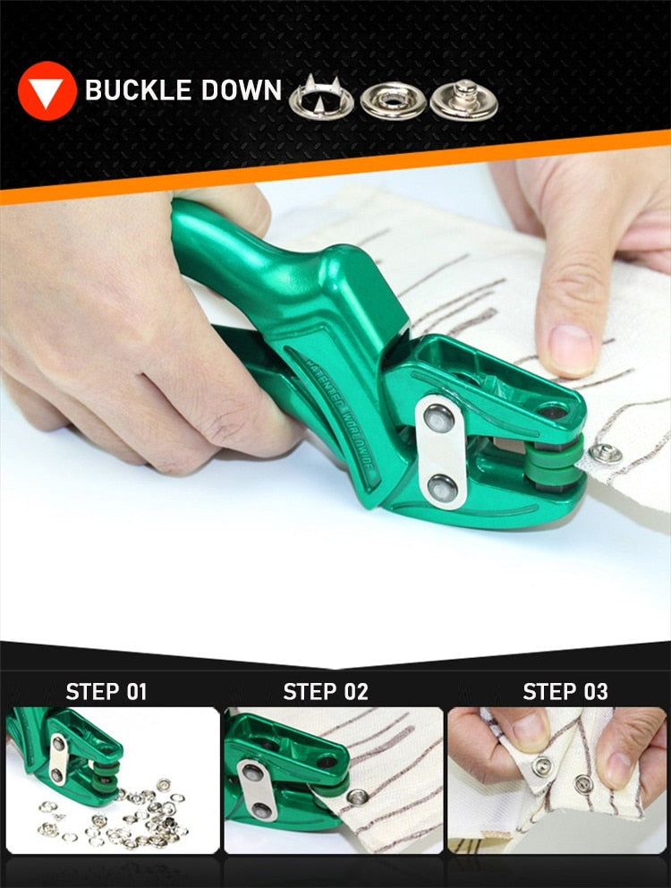 LAOA Multi-fonction Leather Punch Pliers Aluminium alloy Eyelet Puncher - KiwisLove