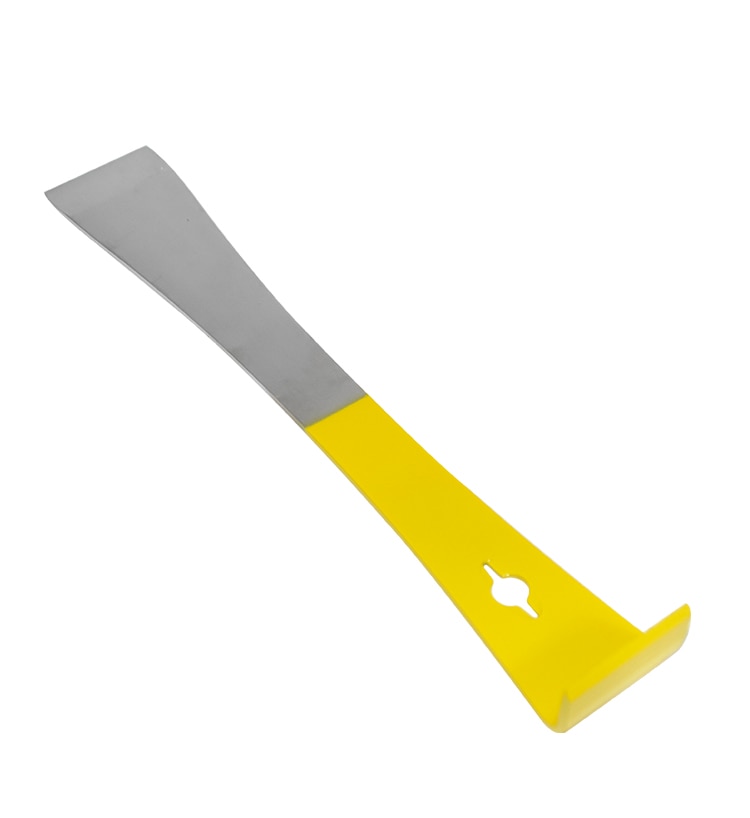 Stainless Steel J Shape J-type Tool Curved Tail Bee Hive Hook Scraper - KiwisLove