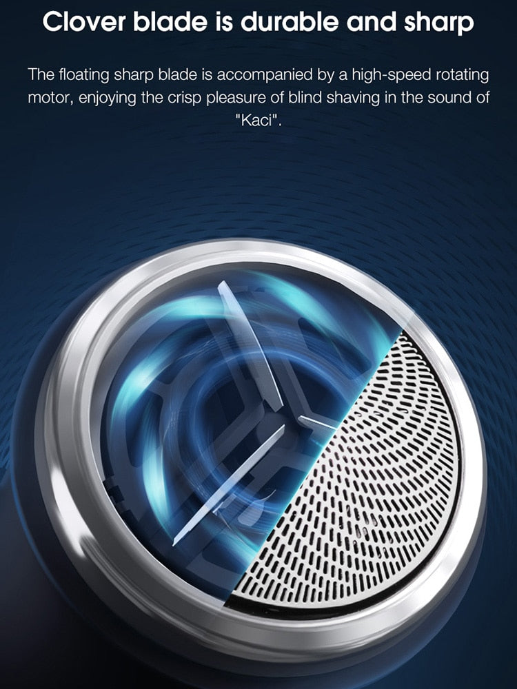 ENCHEN Mini Electric Face Shaver Men Rechargeable Shaving Beard - KiwisLove