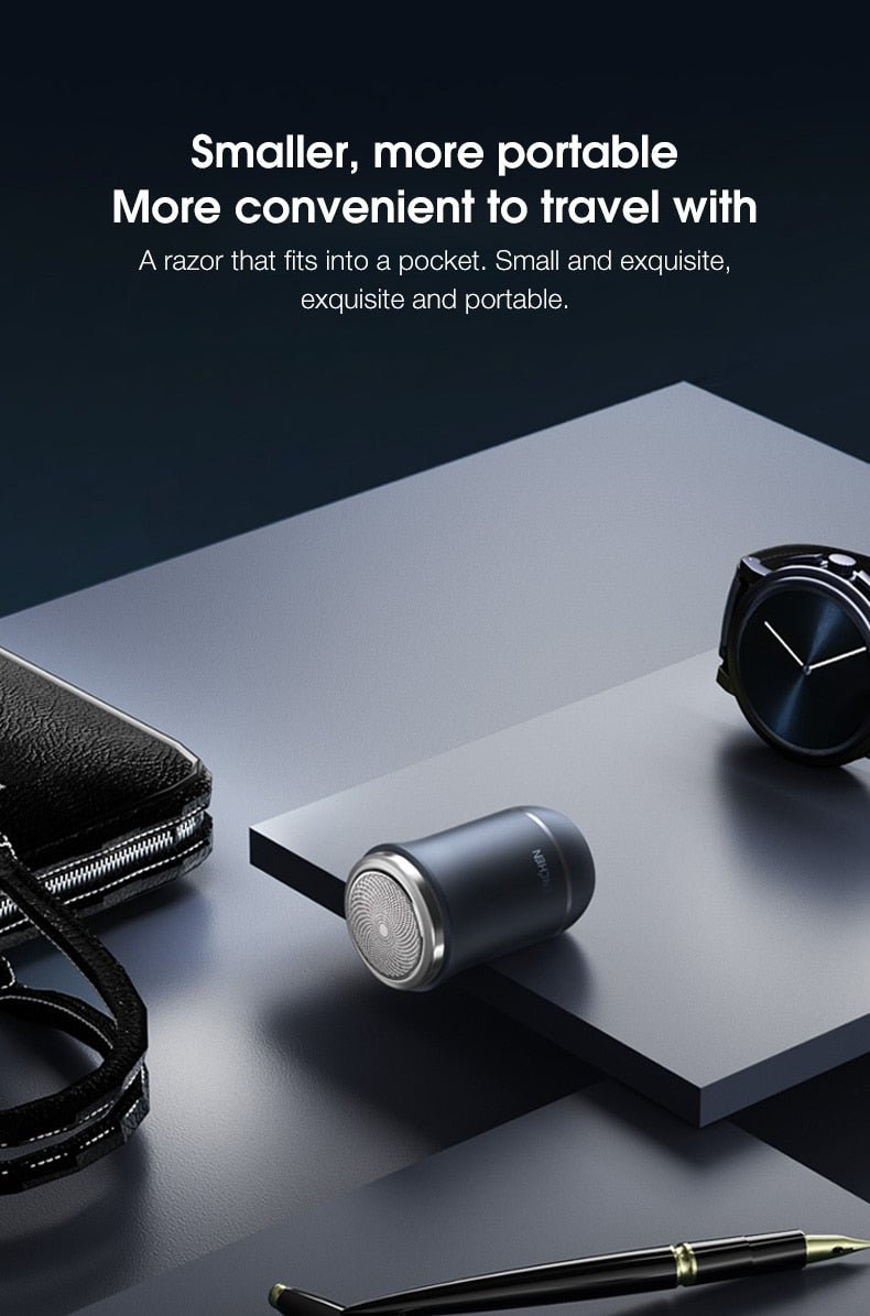 ENCHEN Mini Electric Face Shaver Men Rechargeable Shaving Beard - KiwisLove