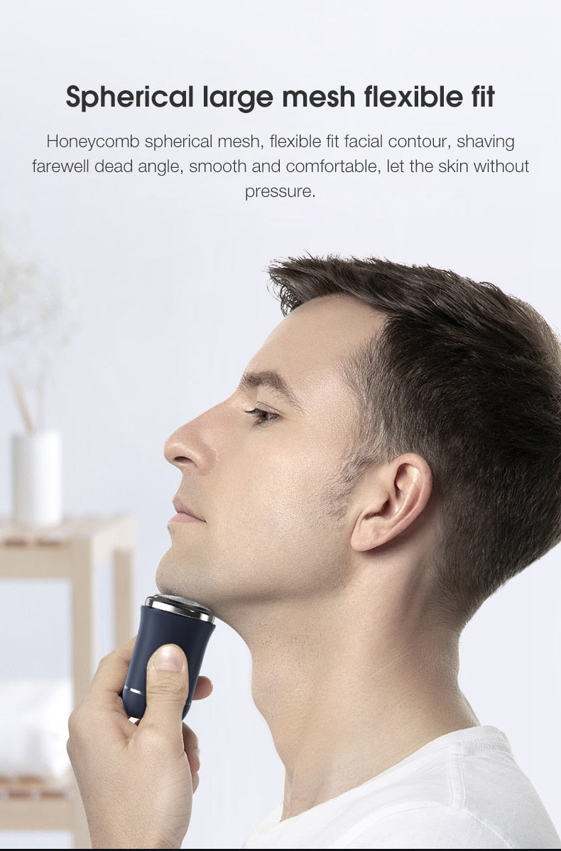 ENCHEN Mini Electric Face Shaver Men Rechargeable Shaving Beard - KiwisLove