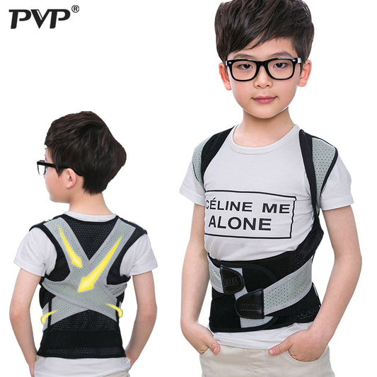 Back Shoulder Support Belt Posture Corrector for Adult Children Back Straightener Braces Lumbar Support Straight Shoulder Tights - KiwisLove