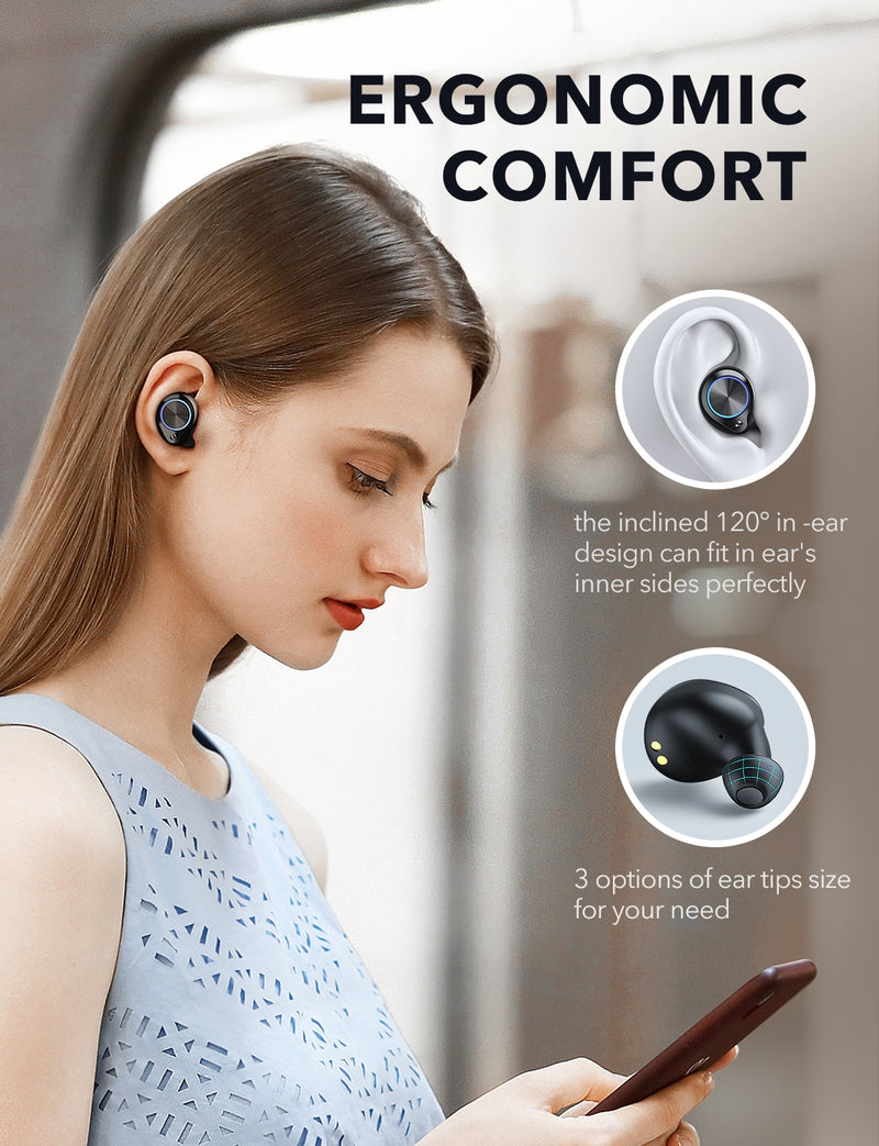 mifa X6 TWS wireless  bluetooth 5.0 earbuds True Wireless Earphones Sport - KiwisLove