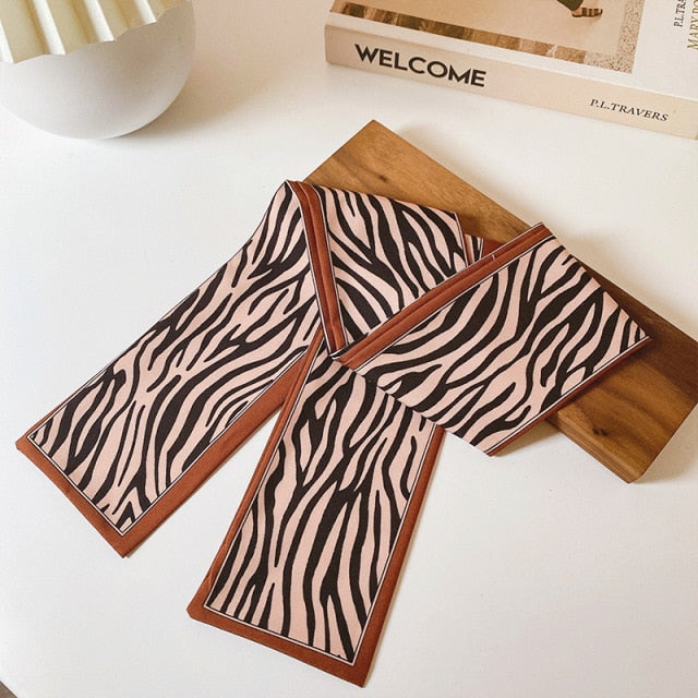 Retro Letter Hair Ribbons French Elegant Long Headband Bag Strap Accessories Beautiful Girls Bow Knot Hair Band - KiwisLove