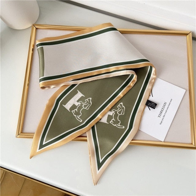 Retro Letter Hair Ribbons French Elegant Long Headband Bag Strap Accessories Beautiful Girls Bow Knot Hair Band - KiwisLove