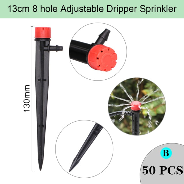 Adjustable Irrigation Dripper Inserting Ground  Hose Garden Watering Vortex - KiwisLove