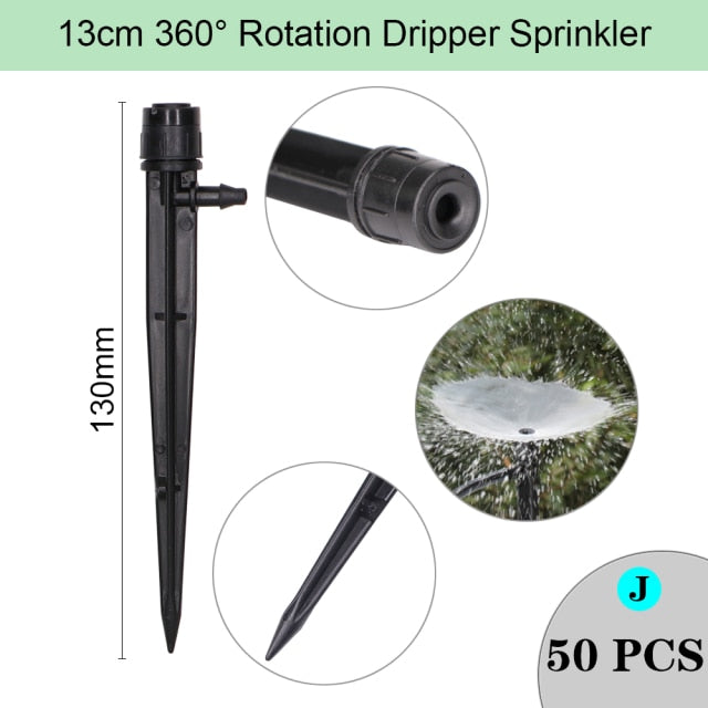 Adjustable Irrigation Dripper Inserting Ground  Hose Garden Watering Vortex - KiwisLove