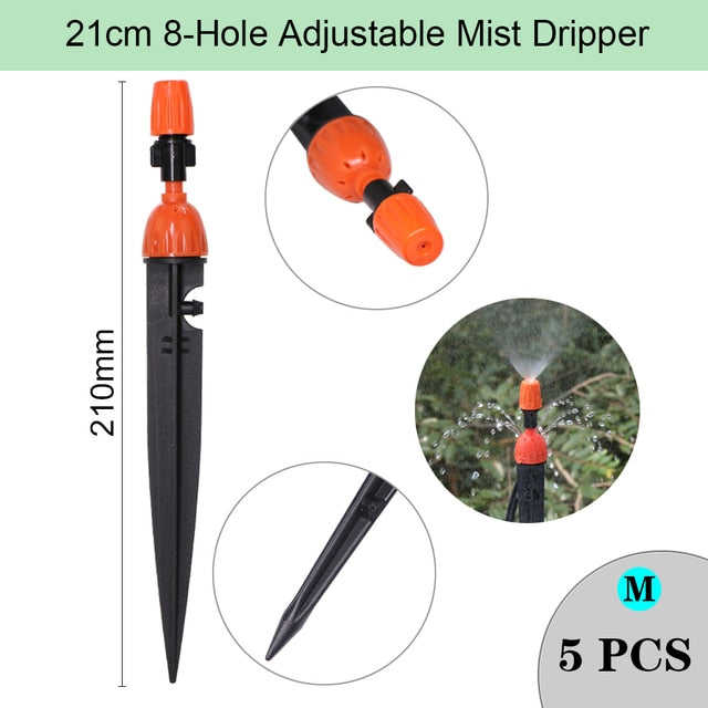 Adjustable Irrigation Dripper Inserting Ground  Hose Garden Watering Vortex - KiwisLove