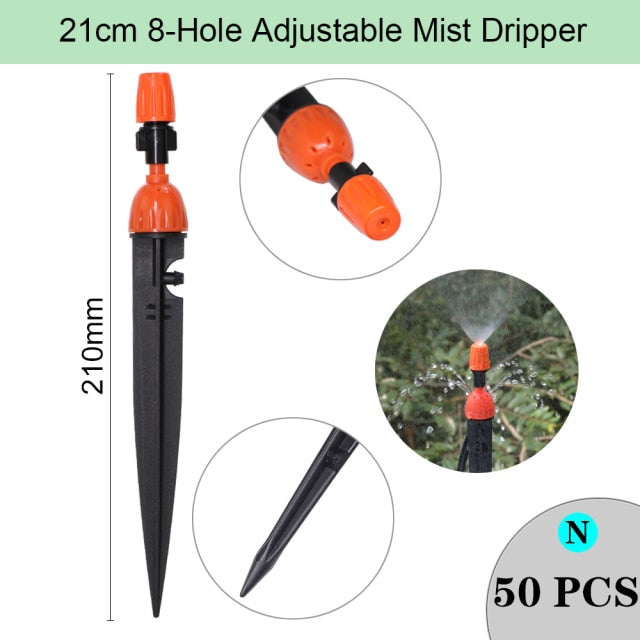 Adjustable Irrigation Dripper Inserting Ground  Hose Garden Watering Vortex - KiwisLove