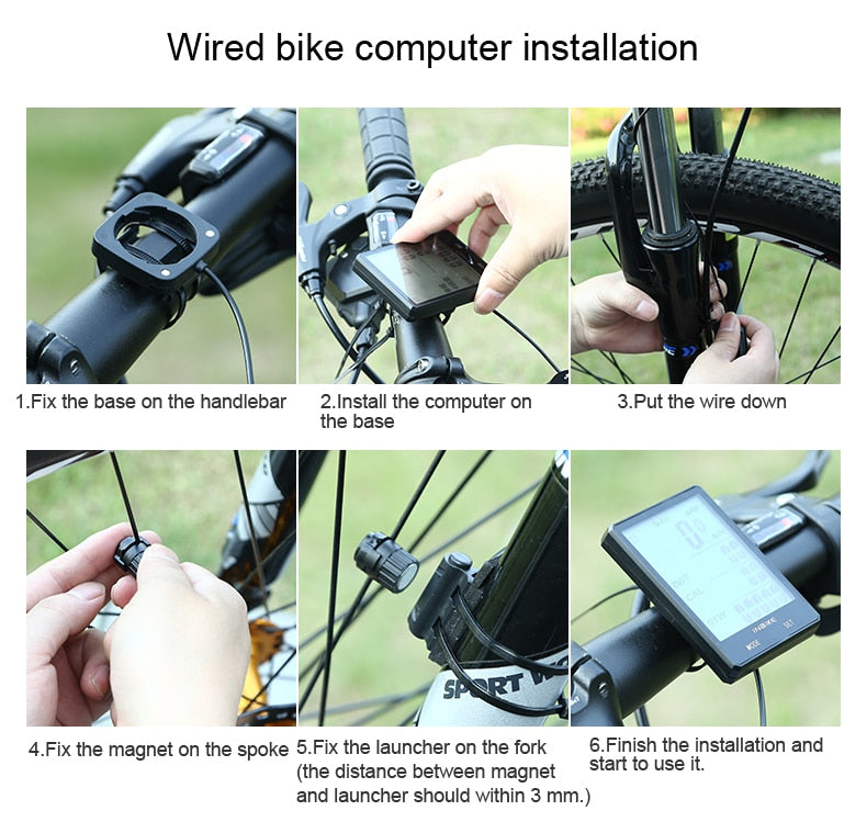 Waterproof Bike Speedometer Computer Wireless - KiwisLove