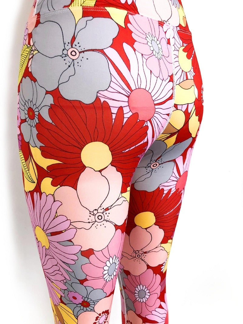 Women's Gym Yoga  Suits Outdoor Sports Fitness Bra and High Waist Leggings - KiwisLove