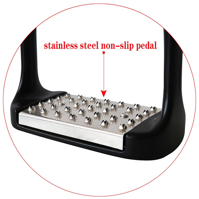 Stirrup Leathers Non-Slip Stainless Steel Lightweight Saddle - KiwisLove