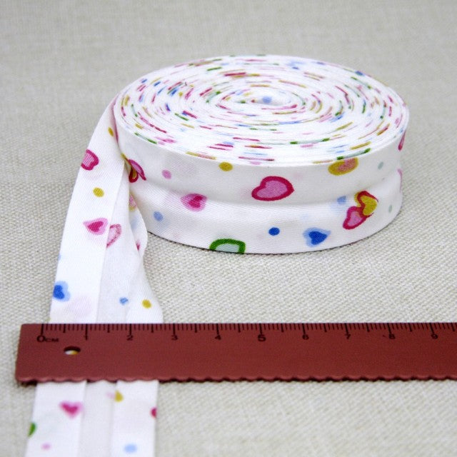 Bias Tapes (1") 25mm wide Single Fold Cotton Bias Binding Tapes STARS Series DIY Craft Apparel Sewing Fabric 5meters/lot - KiwisLove