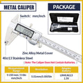Digital Metal Caliper Stainless Steel Vernier Calipers Electronic Micrometer - KiwisLove