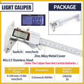 Digital Metal Caliper Stainless Steel Vernier Calipers Electronic Micrometer - KiwisLove