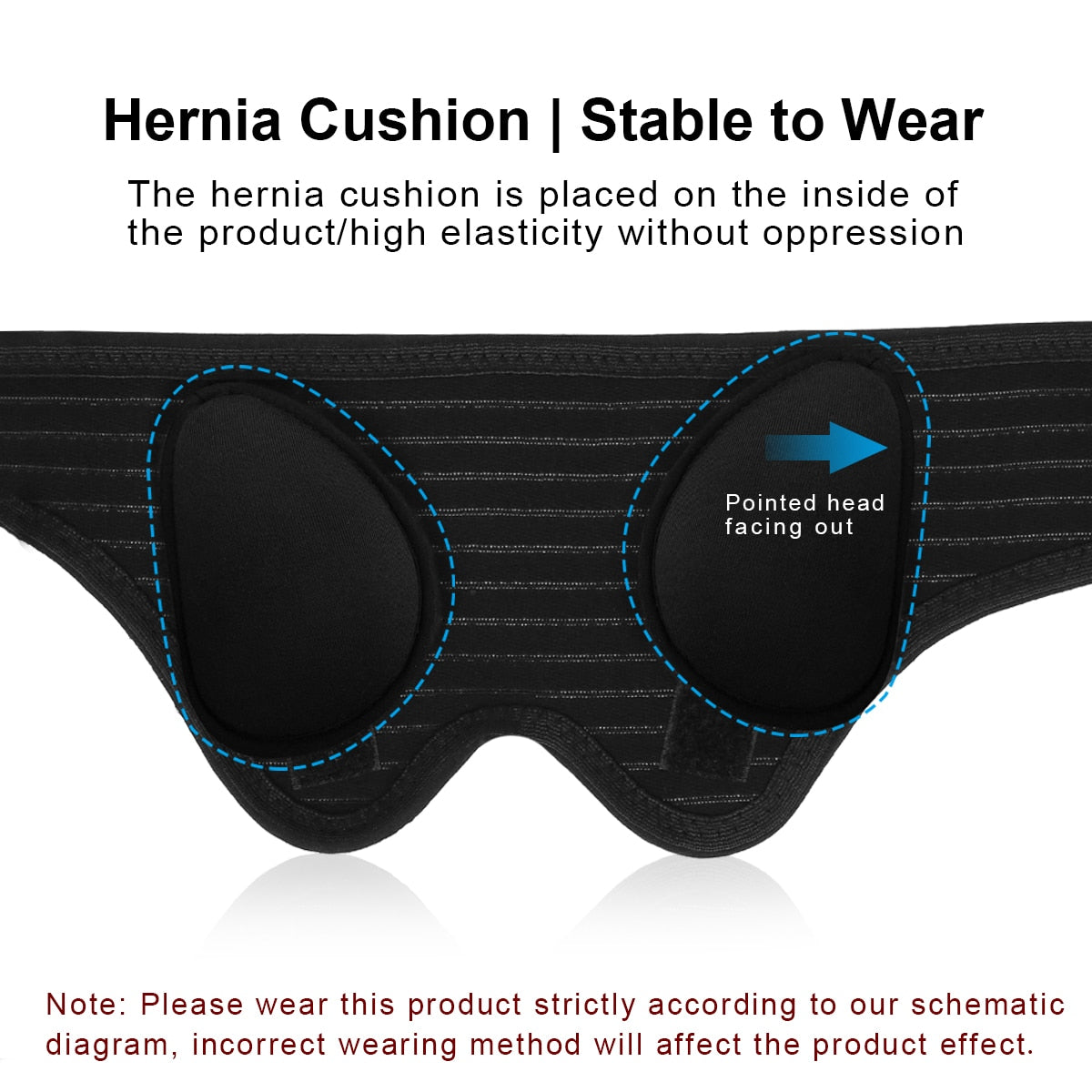 VELPEAU Hernia Belt Truss for Inguinal or Sports Hernia Pain Relief Recovery Strap - KiwisLove