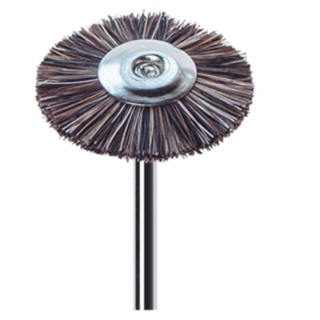 10Pcs 2.35mm Dental Laboratory Polishing Prophy Brush Wheel Rotary - KiwisLove