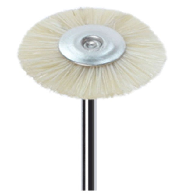 10Pcs 2.35mm Dental Laboratory Polishing Prophy Brush Wheel Rotary - KiwisLove