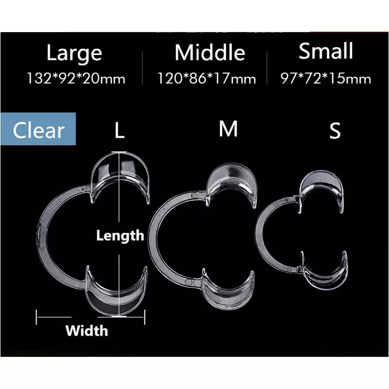 20pcs/pack Dental Intraoral Mouth Opener Teeth Whitening Lip Cheek Retractor - KiwisLove