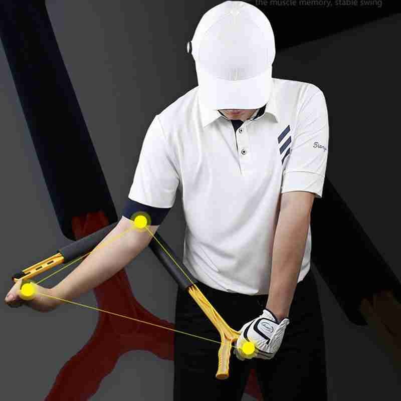 Golf Swing Trainer Golf Posture Training Corrector Aids Arm Swing  Wrist  Control 1Pc - KiwisLove