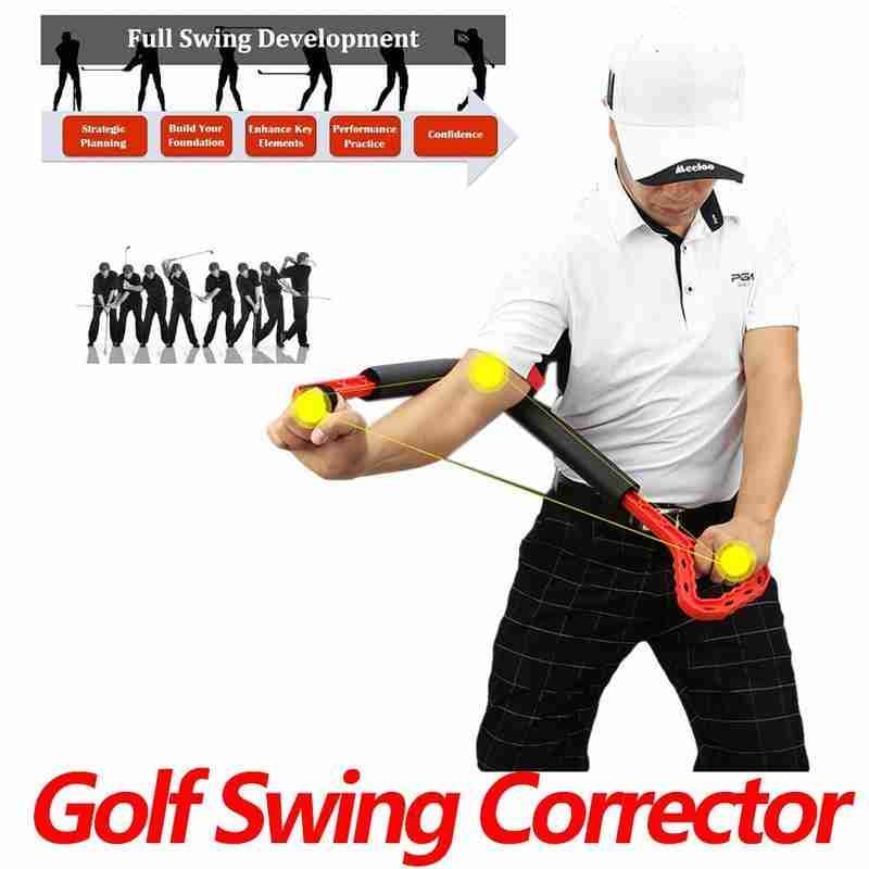 Golf Swing Trainer Golf Posture Training Corrector Aids Arm Swing  Wrist  Control 1Pc - KiwisLove
