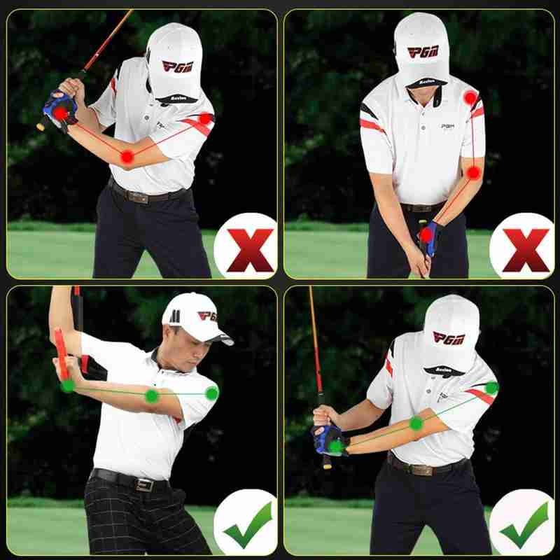 Golf Swing Trainer Golf Posture Training Corrector Aids Arm Swing  Wrist  Control 1Pc - KiwisLove