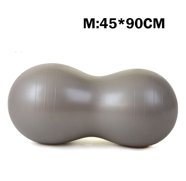 Anti-Burst Pilates Yoga Ball Home Exercise Equipment Sports Gym peanut Yoga Fitness ball - KiwisLove