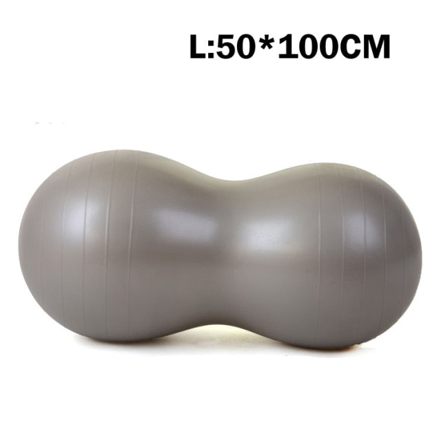 Anti-Burst Pilates Yoga Ball Home Exercise Equipment Sports Gym peanut Yoga Fitness ball - KiwisLove