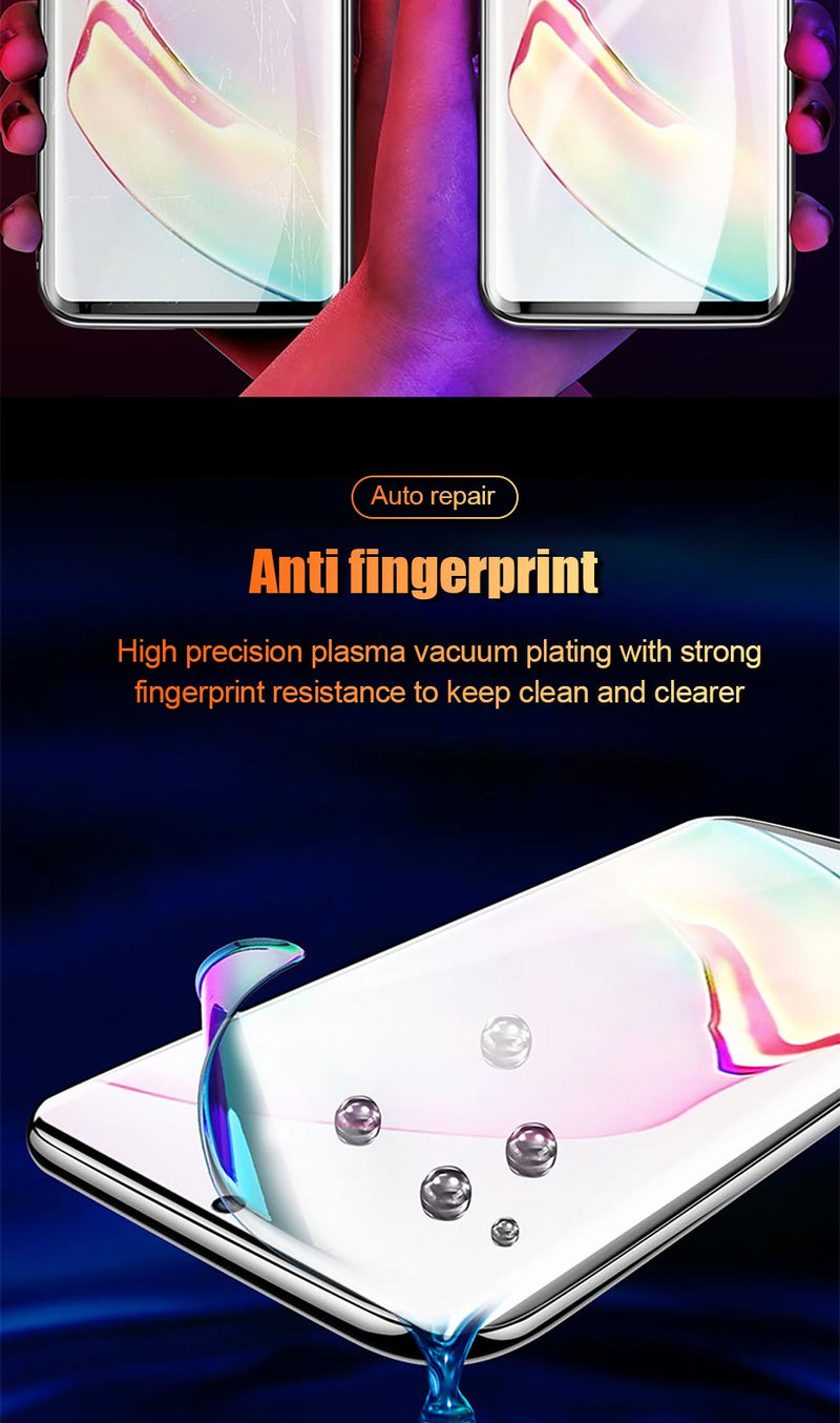 3Pcs Hydrogel Film Screen Protector For Samsung Galaxy  S20 S21 S10 Plus - KiwisLove