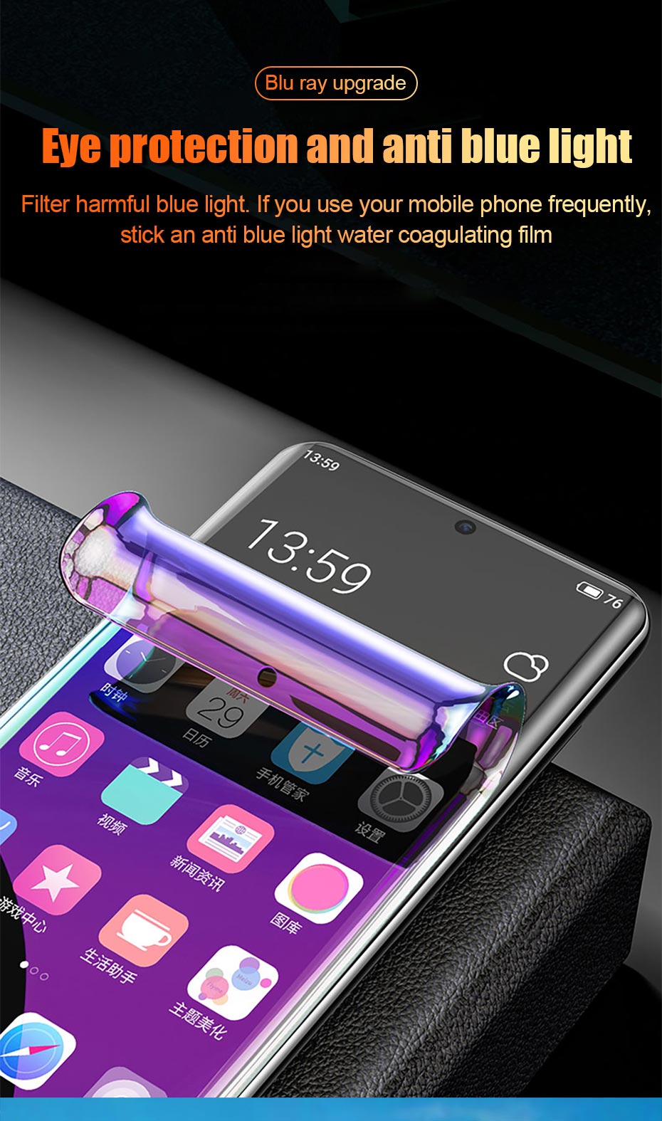 3Pcs Hydrogel Film Screen Protector For Samsung Galaxy  S20 S21 S10 Plus - KiwisLove