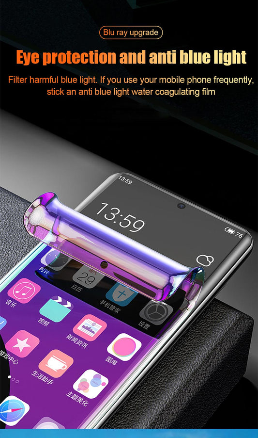 3Pcs Hydrogel Film Screen Protector For Samsung Galaxy  S20 S21 S10 Plus - KiwisLove