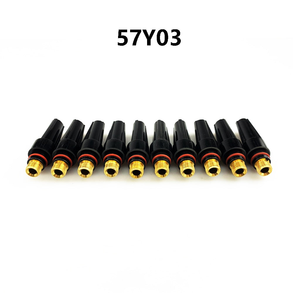 TIG Welding 57Y03 Middle Back Cap for TIG Welding Torch wp 17 18 26 Tig Consumables Welding Soldering Supplies - KiwisLove