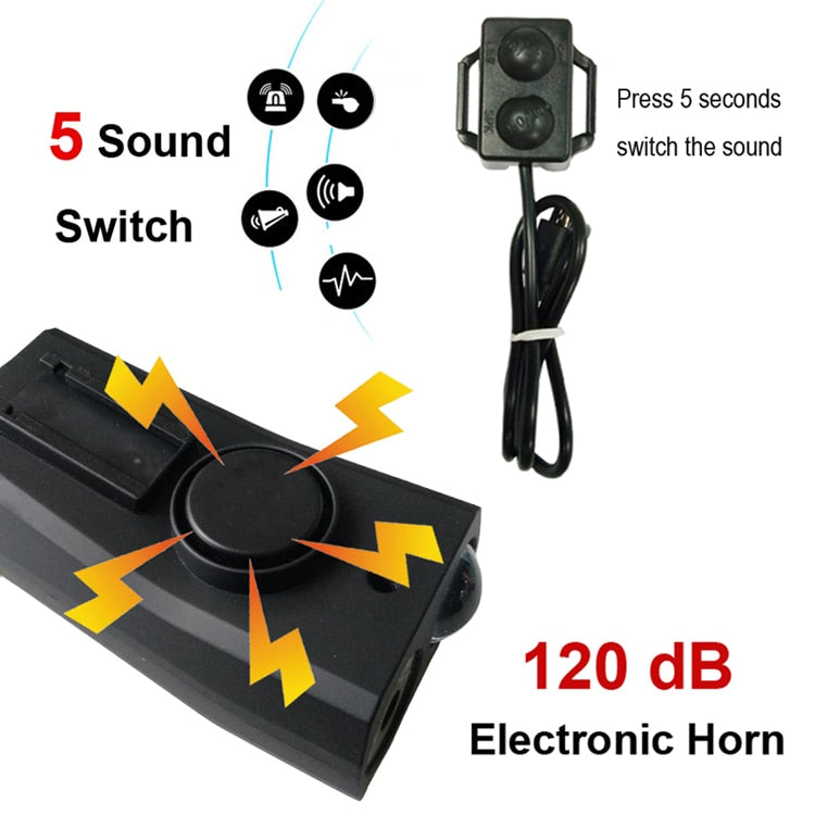 4000mAh Induction Bicycle Front Light Set USB Rechargeable Smart Headlight With Horn 800 Lumen LED Bike Lamp Cycling FlashLight - KiwisLove