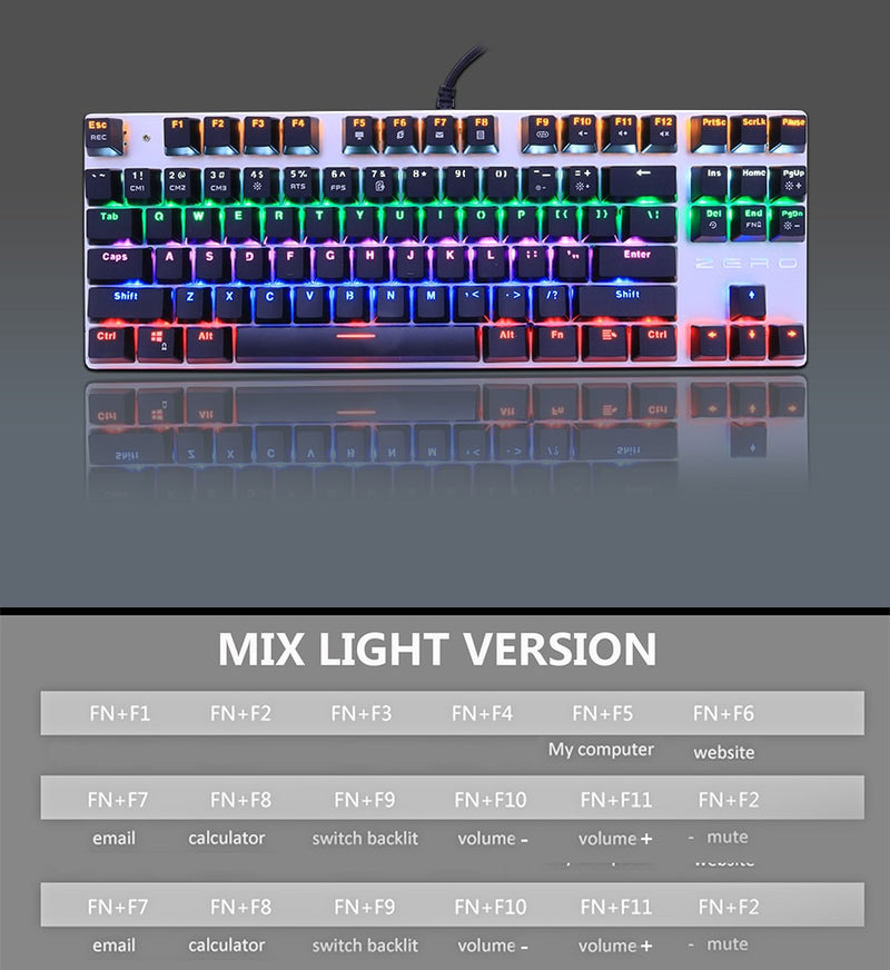 Mechanical Keyboard  Gaming Keyboards for Tablet Desktop - KiwisLove