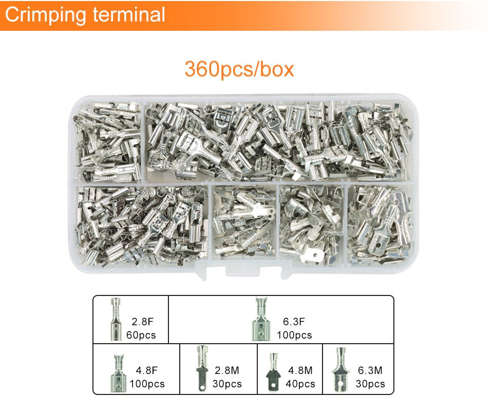 SN-48B crimping pliers 0.5-2.5mm² YEFYM high precision jaw wire electrical hand tools - KiwisLove