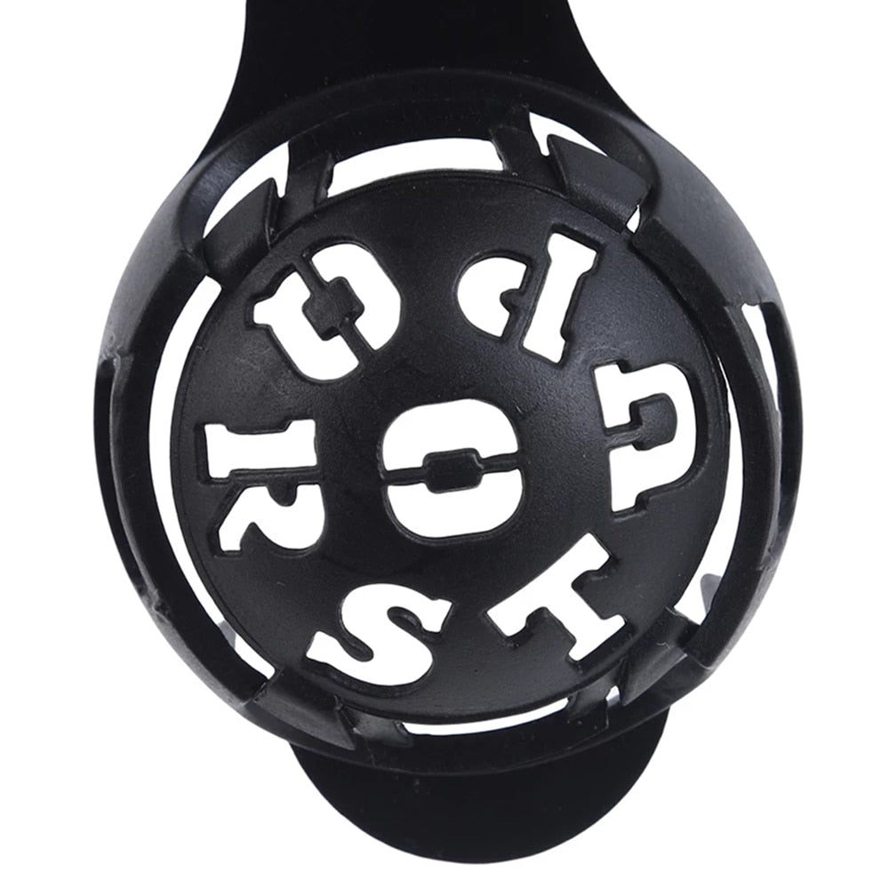 6 Pcs Practical Golf Ball Line Hollow Alphabet Golf Scriber Alignment Marks - KiwisLove