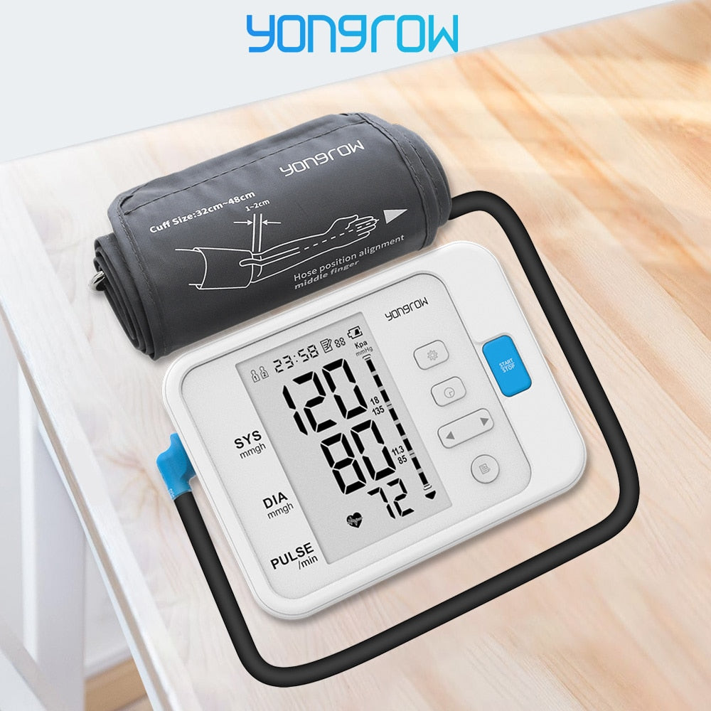 Yongrow Portable Digital Upper Arm Blood Pressure Monitor - KiwisLove
