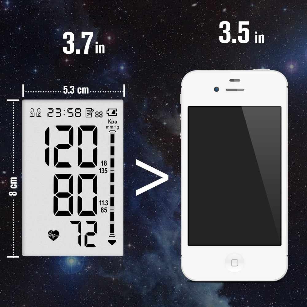 Yongrow Portable Digital Upper Arm Blood Pressure Monitor - KiwisLove