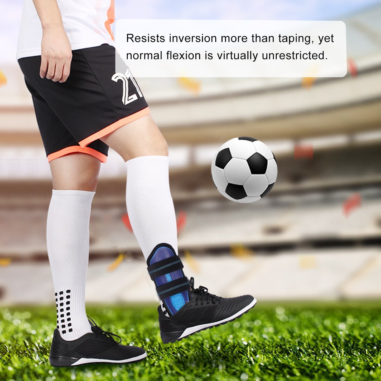 VELPEAU Ankle Support Brace Ankle Brace Stabilizer Stirrup Splint - KiwisLove