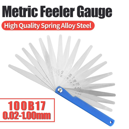 Feeler Gauge Metric Thickness Gauge Set Blade Gap Filler Tappet Valve - KiwisLove