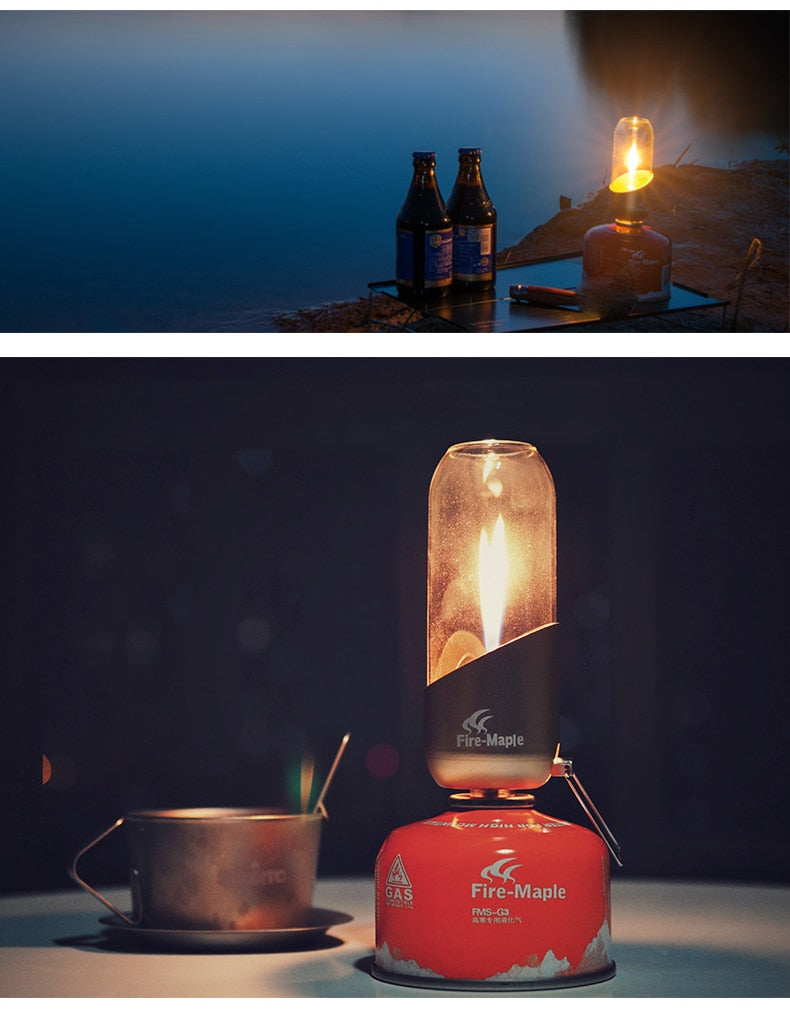 Fire Maple Gas Lamp Lantern Propane Isobutane Fuel Lights For Camping - KiwisLove