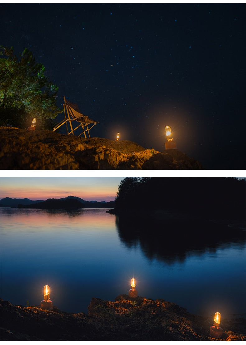 Fire Maple Gas Lamp Lantern Propane Isobutane Fuel Lights For Camping - KiwisLove