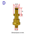 Adapter Foam Nozzle Foam Generator for Nilfisk Karcher Huter Elitech Lavor - KiwisLove