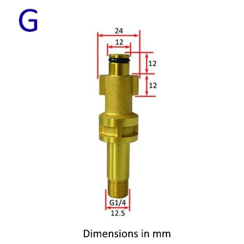 Adapter Foam Nozzle Foam Generator for Nilfisk Karcher Huter Elitech Lavor - KiwisLove